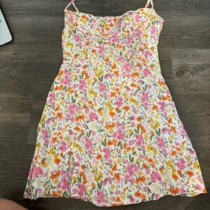 Isabelle’s cabinet floral mini sundress